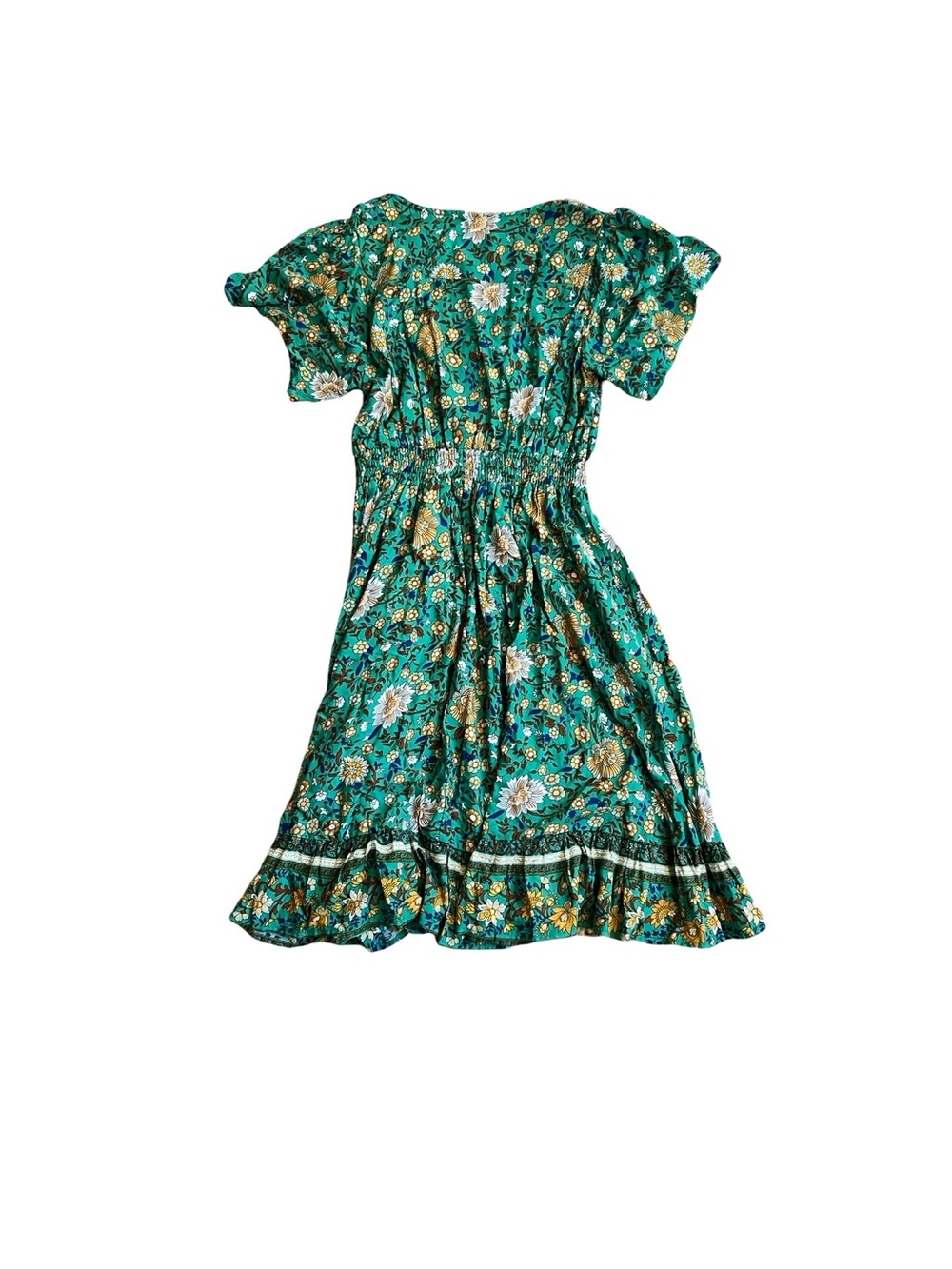 Boho Floral Mini Dress| Size Medium - Picture 3 of 4